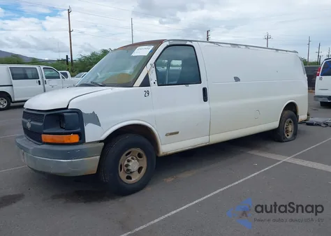 2006 Chevrolet Express Work Van из США, поврежденный, VIN 1GCGG29V561151455